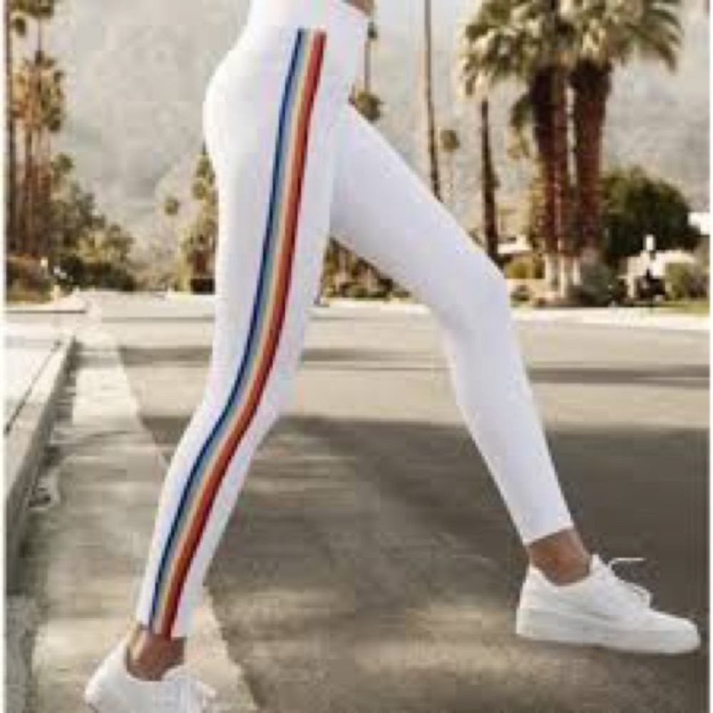 NWT Spiritual Gangster 7/8 High Rise Legging White Womens S